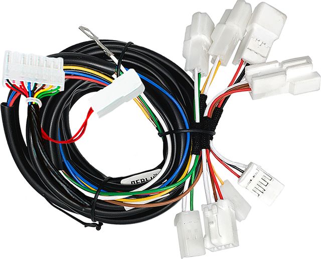 Штатная электрика фаркопа Концепт Авто 7-контактная с блоком для Toyota Corolla XI E160/E170 седан 2012-2015. Артикул KA SC 71 115 005