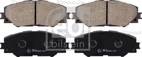 Тормозные колодки Febi Bilstein передние для Toyota RAV4 III (XA30) 2005-2013. Артикул 170237