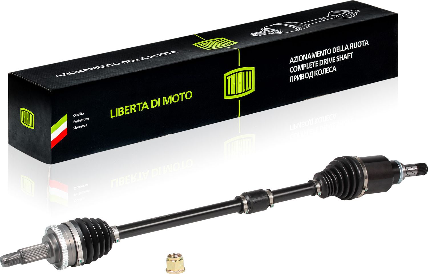 Полуось (привод в сборе, приводной вал) Trialli. Артикул AR 851