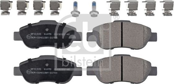 Тормозные колодки Febi Bilstein. Артикул 170907