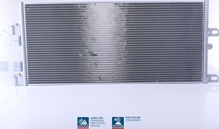 Радиатор кондиционера (конденсатор) Nissens (алюминий). Артикул 940486