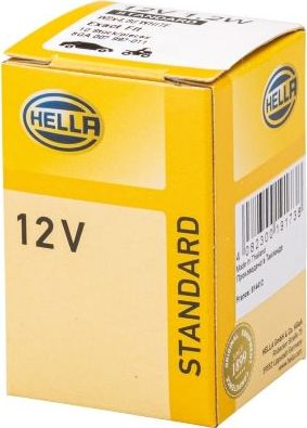 W1,2W 12V-1,2W (W2x4,6d) matt white Hella STANDARD. Артикул 8GA 007 997-011
