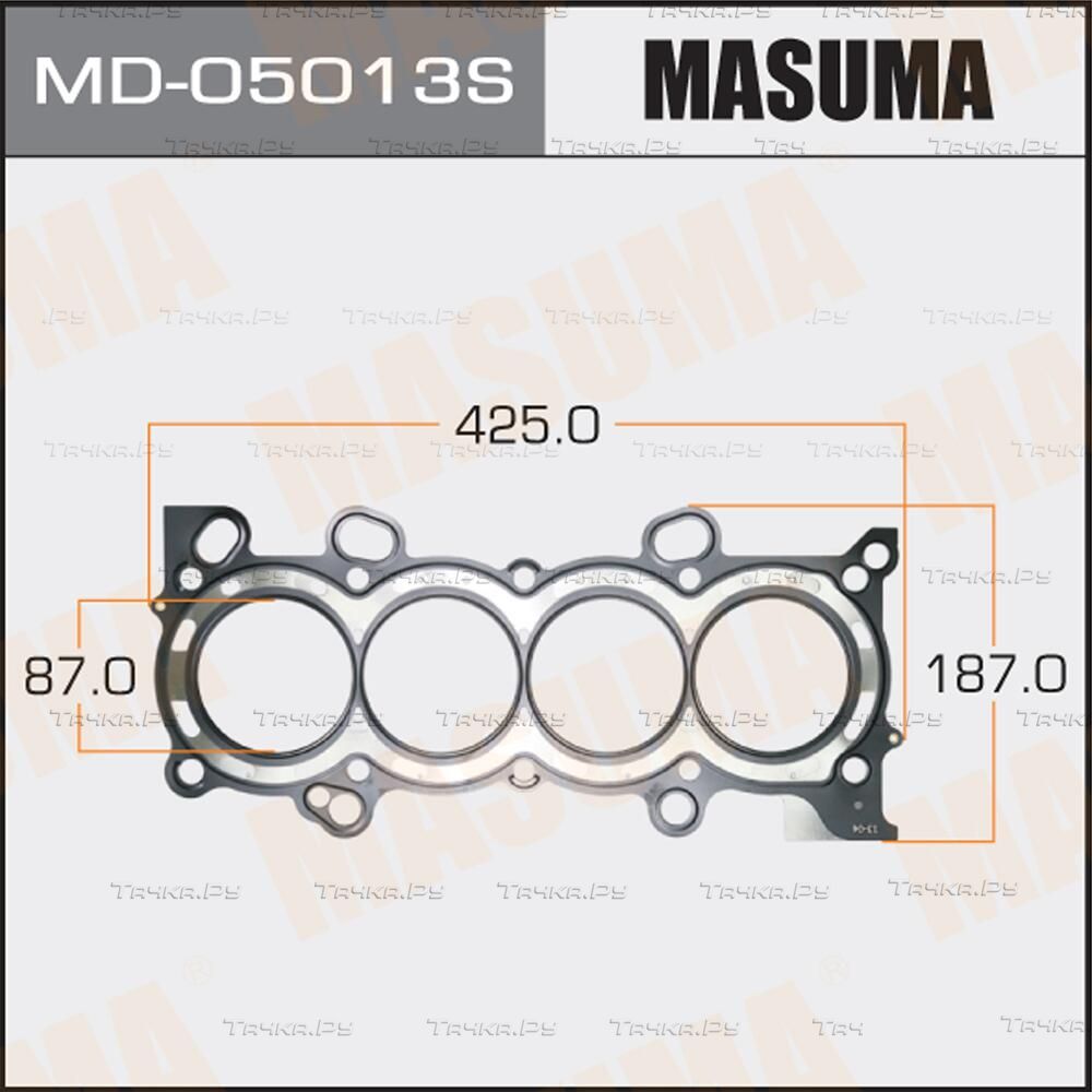 Прокладка ГБЦ Masuma для Honda CR-V II 2001-2007. Артикул MD-05013S
