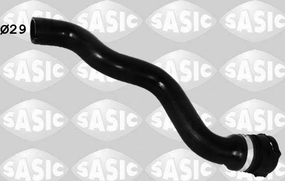 Патрубок радиатора (системы охлаждения) Sasic правый верхний для Fiat Punto III Punto 2012-2018. Артикул 3406269