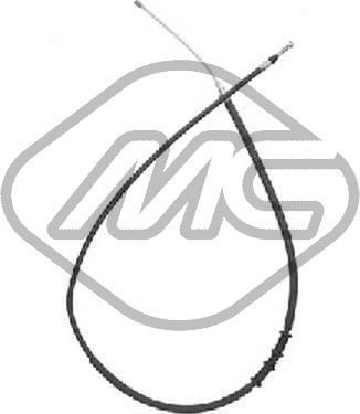 Трос ручника (тросик ручного тормоза) Metalcaucho. Артикул 81363