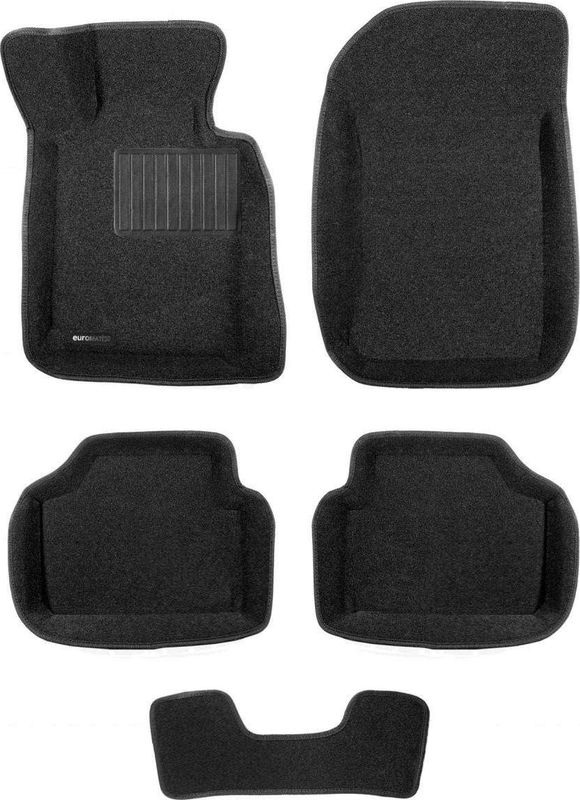 Коврики текстильные Euromat 3D Business для салона BMW X1 E84 рестайлинг 2012-2015. Артикул EMC3D-001208