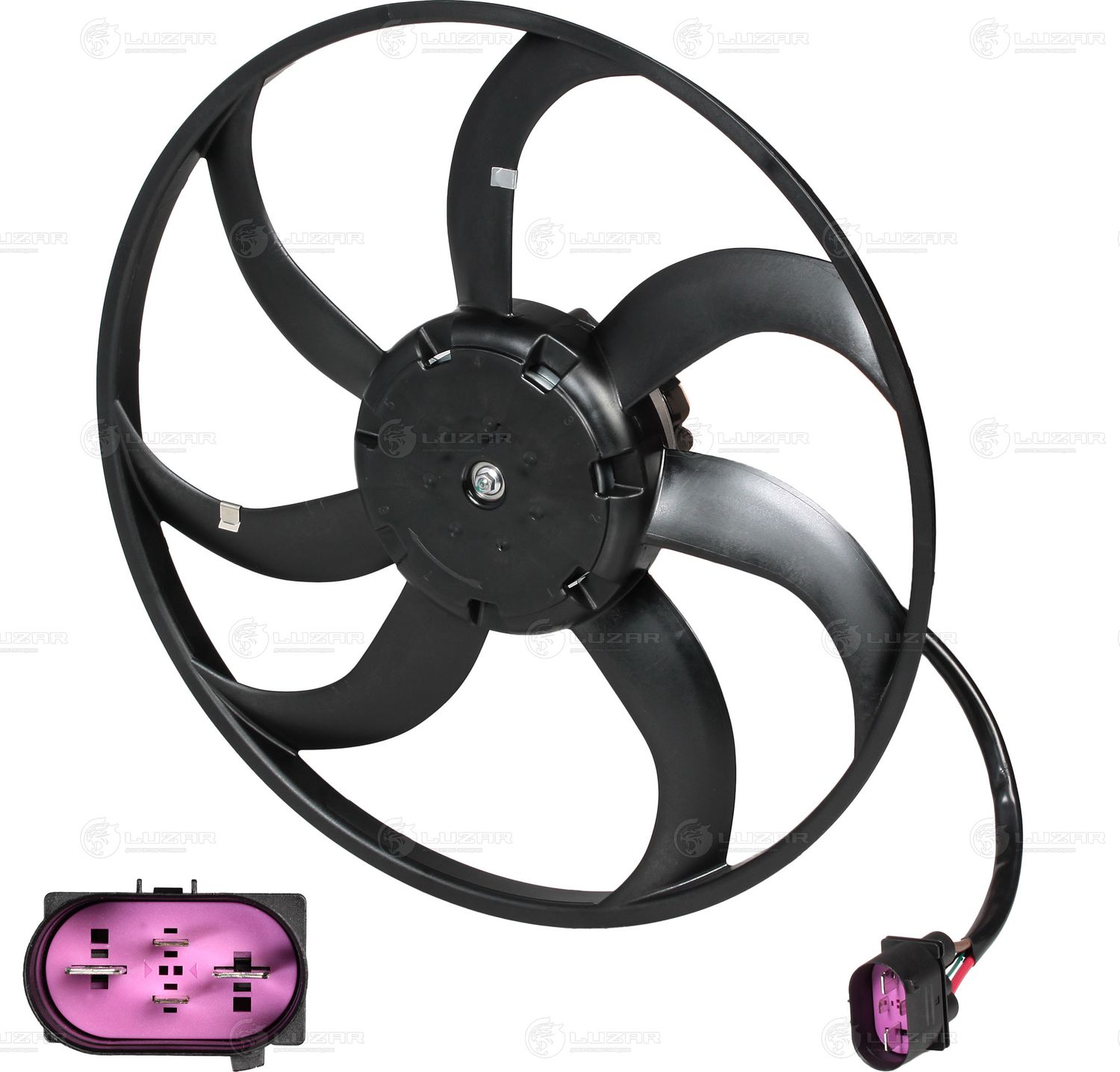 Вентилятор радиатора двигателя Luzar. Артикул LFc 1803