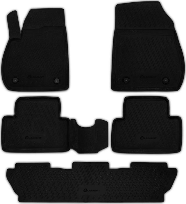 Коврики Element для салона Opel Zafira C 7-мест. 2012-2026. Артикул CAROPL00027