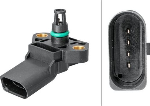 Датчик абсолютного давления (ДАД, MAP) Hella. Артикул 6PP 009 400-251