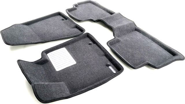 Коврики текстильные Euromat 3D Lux для салона Kia Sportage IV 2016-2026 Темно-серые. Артикул EM3D-002927G