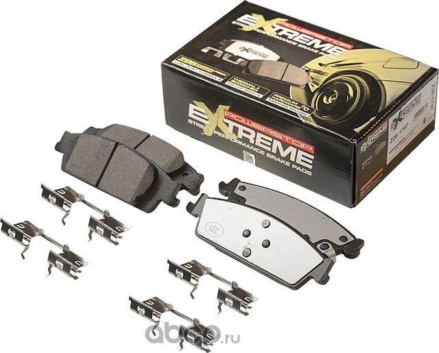 Задние керамические колодки Extreme Street Performance Z26 PowerStop 26-1707. Артикул 261707