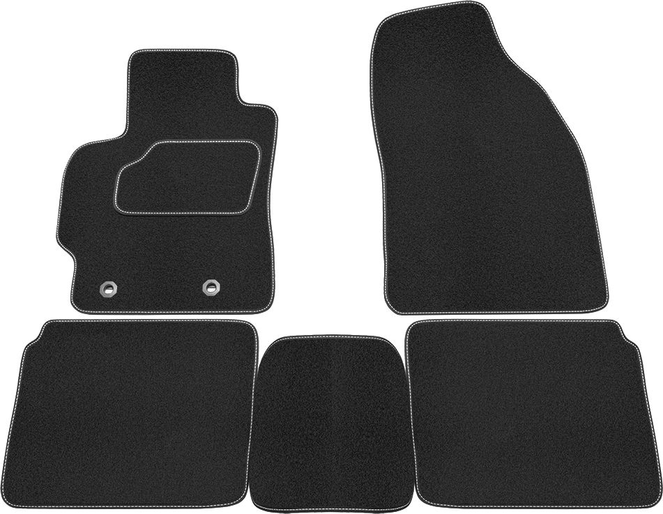 Коврики Rezkon ворсовые Стандарт для салона Toyota Corolla E180/E170 2013-2019. Артикул 2034015200