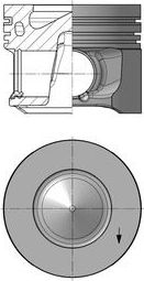 Поршневая група Kolbenschmidt для BMW 4 F32/F33/F36 2013-2026. Артикул 41264610