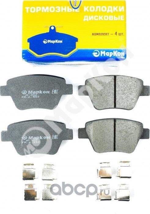 Колодки тормозные дисковые (задние) к-т с пружинами AUDI A1  A3   SEAT Altea  Altea XL  Leon  SCOD (Markon). Артикул 49351170