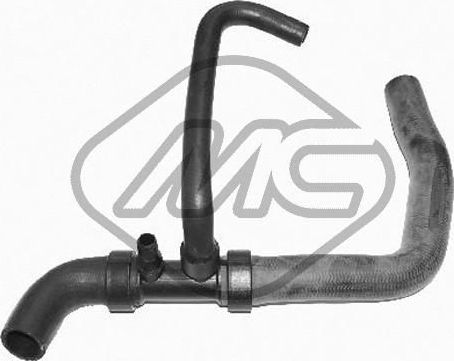 Патрубок радиатора (системы охлаждения) Metalcaucho нижний для Citroen C4 I 2004-2013. Артикул 08945