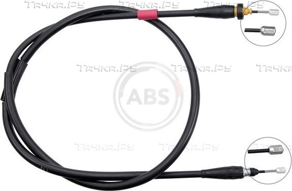 Трос ручника (тросик ручного тормоза) ABS. Артикул K17283