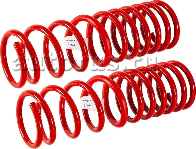 Пружины спорт 2110 задние (-50мм) в коробке (Фобос). Артикул 49917