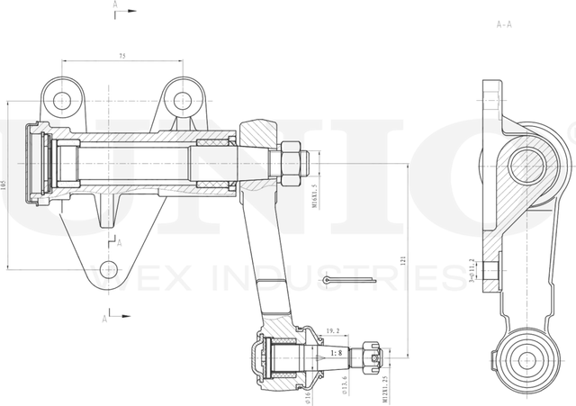 Рычаг маятниковый (Unio). Артикул SSP-40018