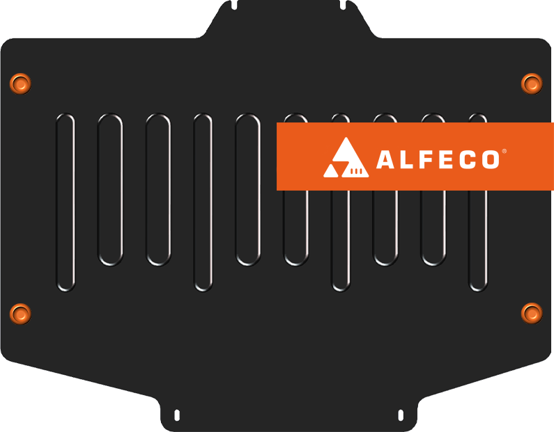 Защита Alfeco для топливного бака Honda Fit III 2013-2017. Артикул ALF.09.49