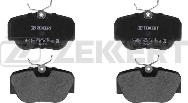 Тормозные колодки Zekkert. Артикул BS-2069