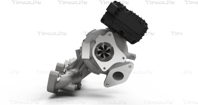 Турбина (турбокомпрессор) Garrett Original Spare part для Kia Optima IV 2018-2026. Артикул 843814-5008S