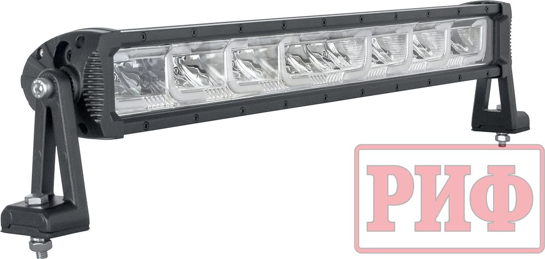 Фара светодиодная водительского света РИФ 561 мм 128W с дневными ходовыми огнями . Артикул E4204