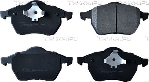 Тормозные колодки ASAM передние для Volkswagen Golf III 1991-1999. Артикул 55379