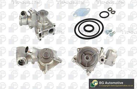 Помпа (водяной насос) BGA для SsangYong Rexton I 2003-2005. Артикул CP2890