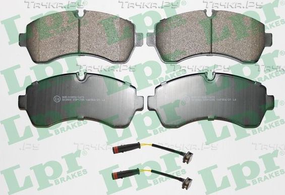 Тормозные колодки LPR. Артикул 05P1295A