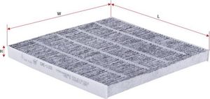 Салонный фильтр Sakura для Toyota Hilux VII 2006-2015. Артикул CAC-1101