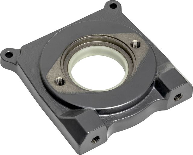 Станина (боковина) крепления мотора гидравлической лебёдки Runva HWD12000. Артикул MBHWD12000