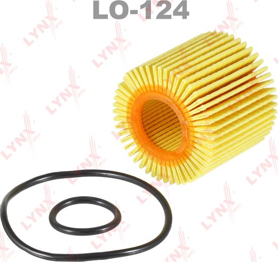 Масляный фильтр LYNXauto. Артикул LO-124
