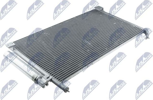Радиатор кондиционера (конденсатор) NTY (алюминий) для Subaru Forester II 2002-2008. Артикул CCS-SB-002