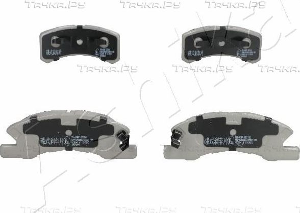 Тормозные колодки ASHIKA передние для Daihatsu Cuore VII (L276) 2006-2013. Артикул 50-06-609