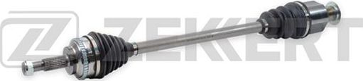 Полуось (привод в сборе, приводной вал) Zekkert передняя правая для Renault Kangoo I 2002-2007. Артикул AW-4785