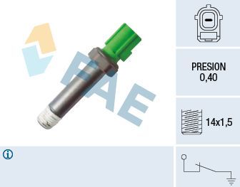 Датчик давления масла FAE для Jaguar S-Type I 2004-2007. Артикул 12616