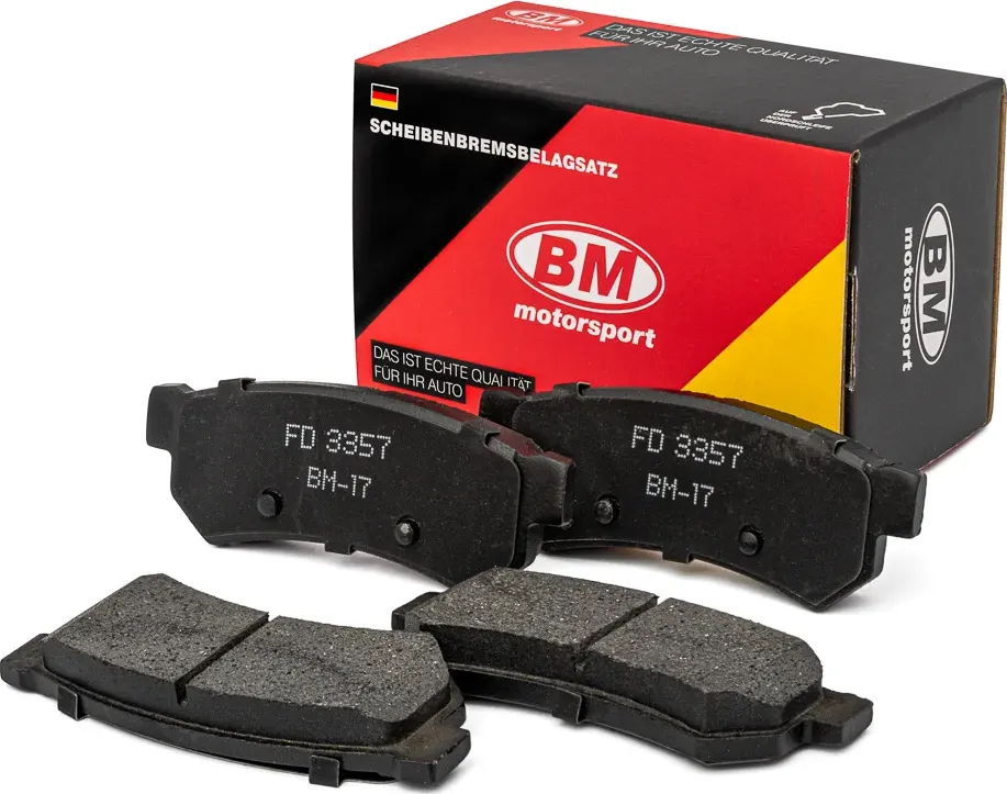 Колодки тормозные дисковые (BM). Артикул FD3357
