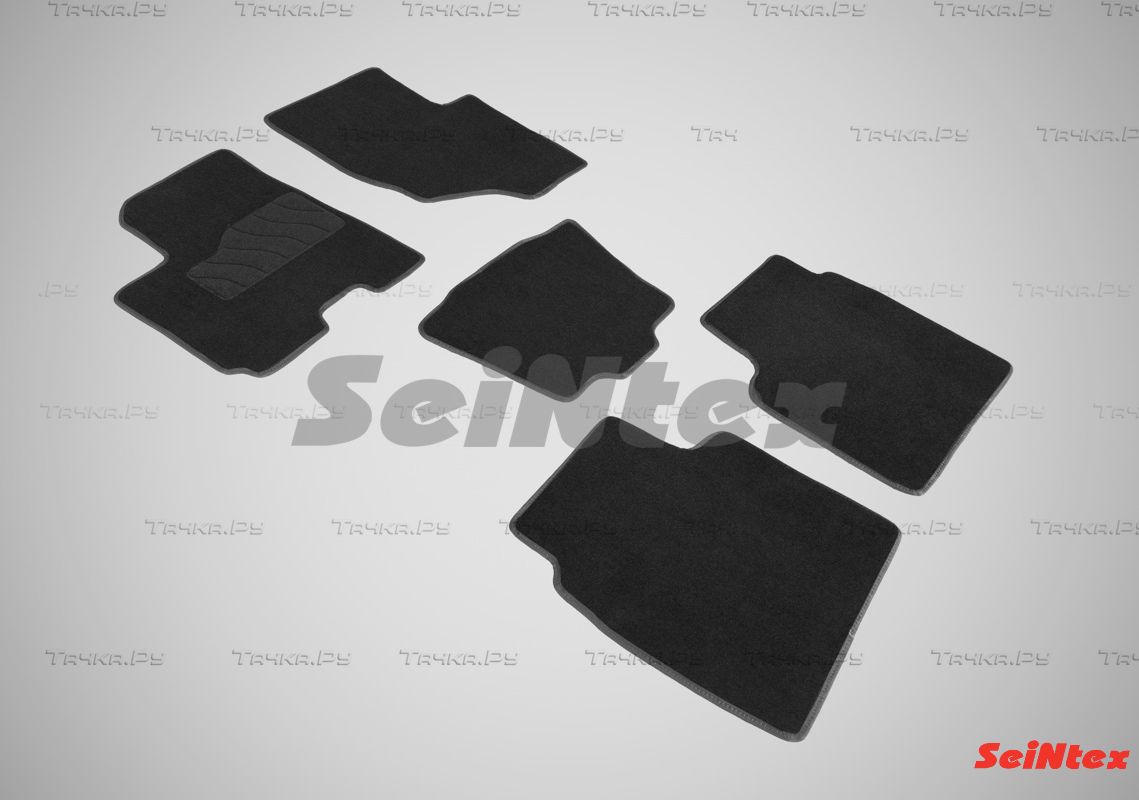 Коврики текстильные Seintex на нескользящей основе для салона Lifan X60 2011-2026. Артикул 86254