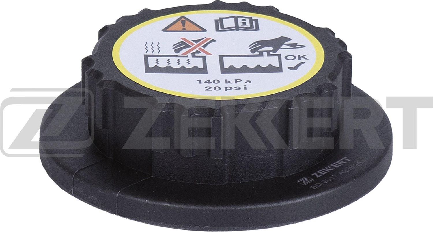 Крышка расширительного бачка Land Rover Defender II 19-  Discovery IV  V 09-  Range Rover III  IV 10 Zekkert (полимерный материал). Артикул BD-2017