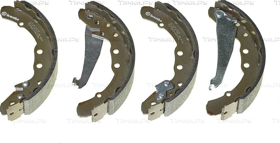 Тормозные колодки Brembo задние для Volkswagen Golf III 1993-1999. Артикул S 85 514