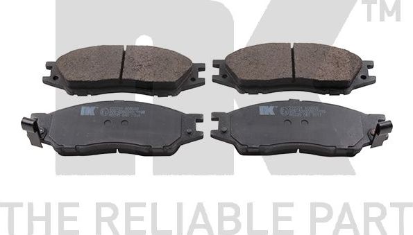 Тормозные колодки NK. Артикул 222291