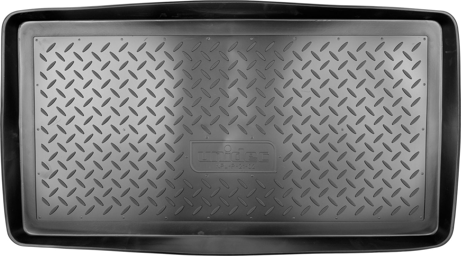 Коврик Норпласт для багажника Fiat 500 2008-2026. Артикул NPL-P-21-02