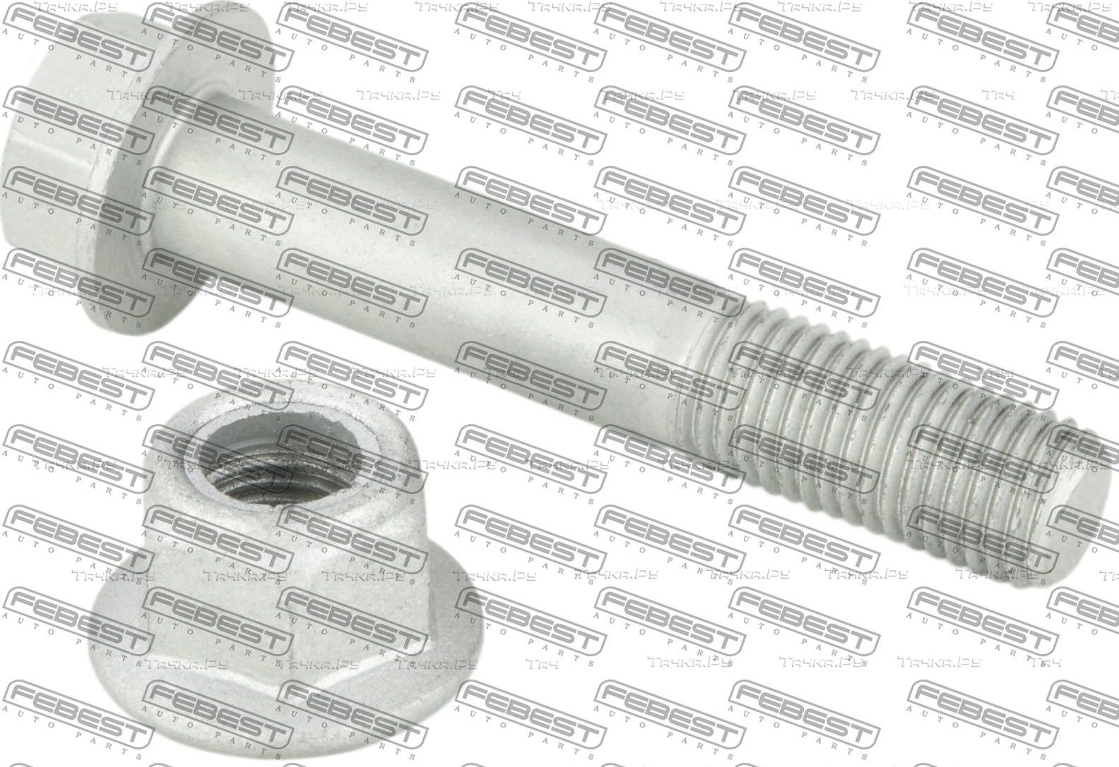 Болт развальный Febest для Nissan Leaf I (ZE0/AZE0) 2010-2017. Артикул 0298-016-KIT