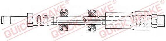 Тормозной шланг Quick Brake. Артикул 32.406