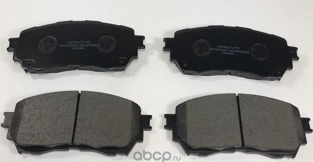 Колодки торм. передние Cartronic CRTR0131752 Аналог G4YA3328Z/ G4YA3328ZA/ GHY13 Cartronic. Артикул CRTR0131752