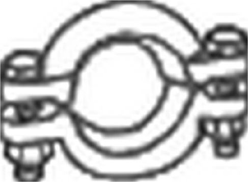 Хомут глушителя Bosal. Артикул 254-702
