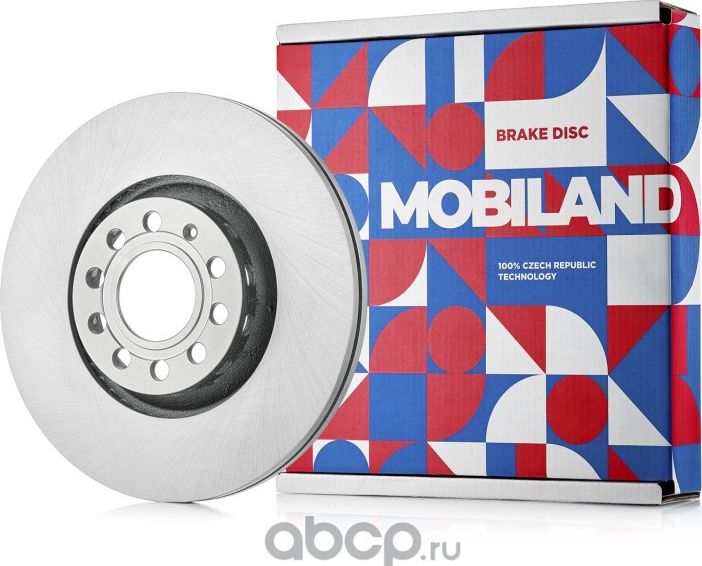Диск тормозной передний вентилируемый D311,8мм AUDI A4 B6 (8E2), A4 B7 (8EC) (Mobiland). Артикул 416110091