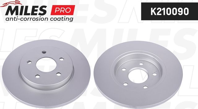Тормозной диск Miles задний для Jaguar X-Type I 2001-2009. Артикул K210090