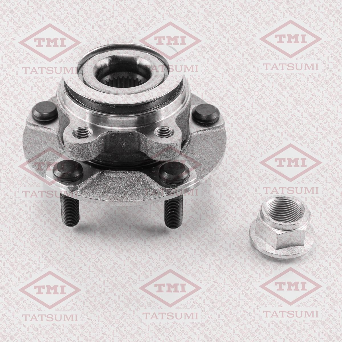 Ступица с подшипником NISSAN QASHQAI 08- перед. (Tatsumi) Tatsumi. Артикул TDE1015