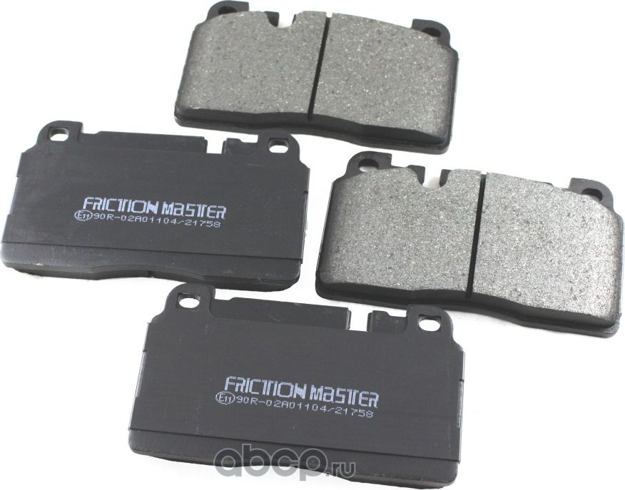 Колодки тормозные дисковые (Frictionmaster). Артикул MKD1663